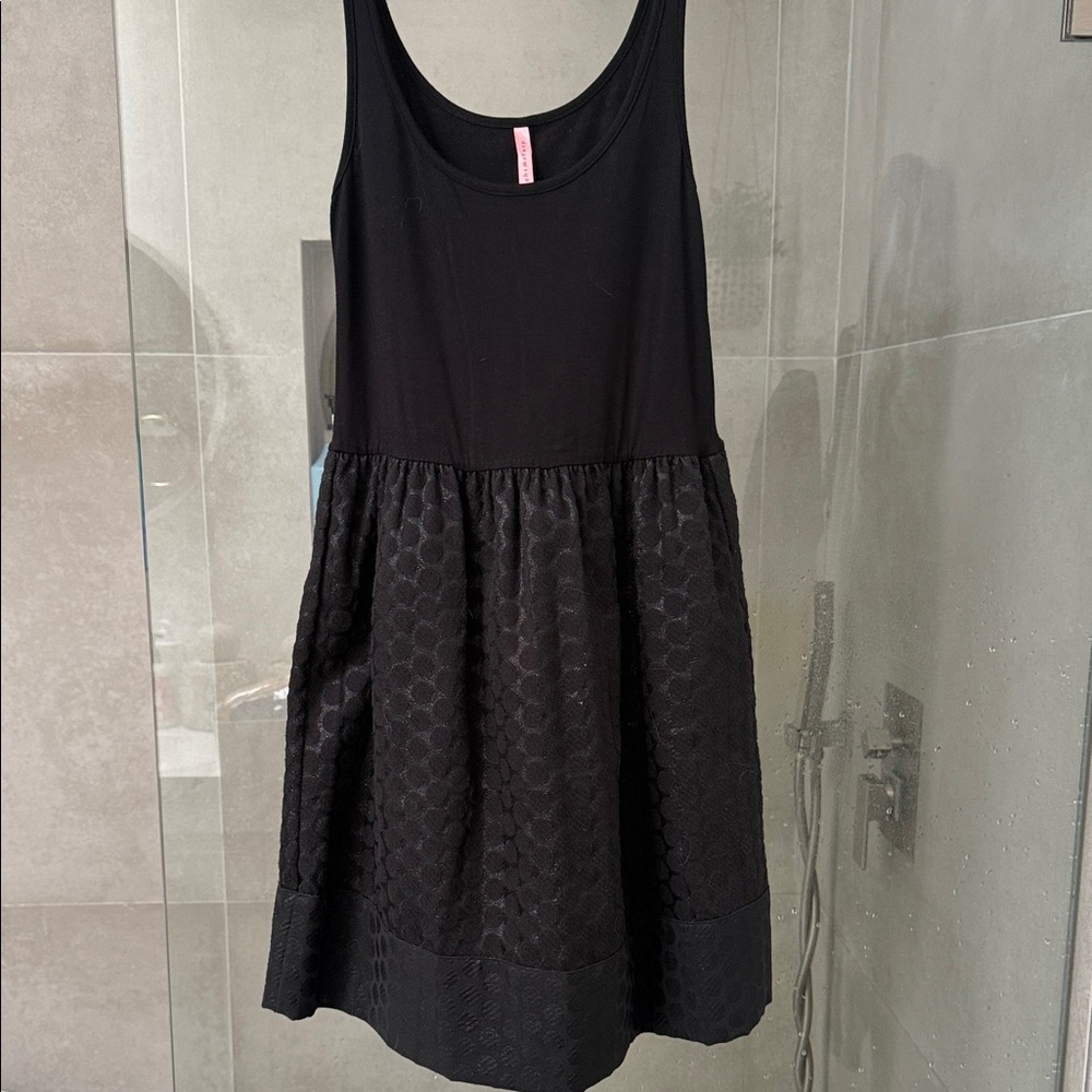 Eight Sixty Black Sleeveless Skater Dress
